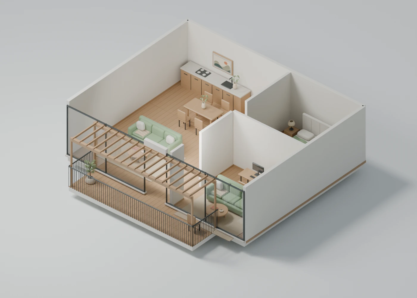 Revised Blender render