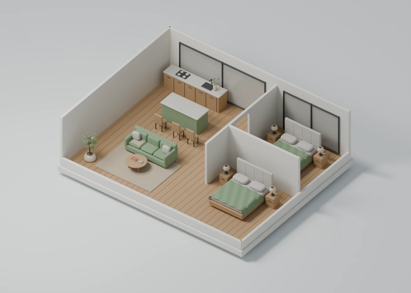 Revised Blender render