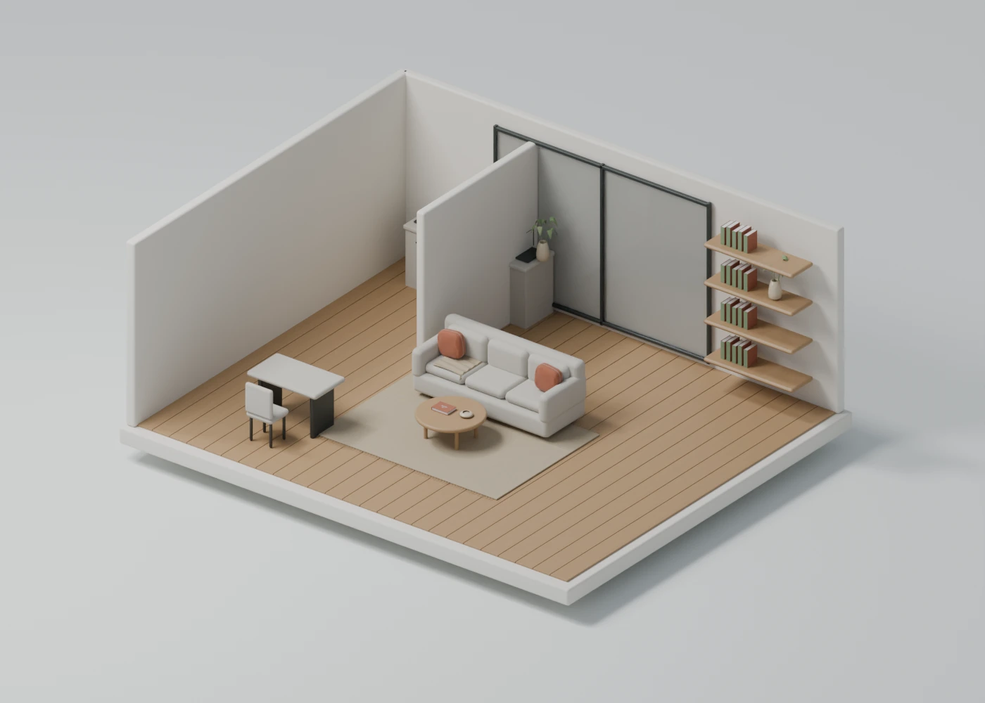The original room